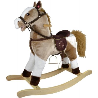 Teddies houpací kůň světle hnědý – Zboží Dáma