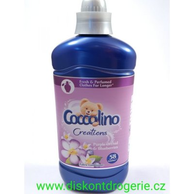 Coccolino Creations Purple Orchid & Blueberries koncentrovaná aviváž 58 PD 1,45 l – Zboží Dáma