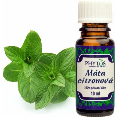 Phytos Máta citrónová 100% esenciální olej 10 ml – Hledejceny.cz