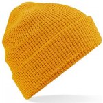Beechfield zimní čepice beanie z organické bavlny mustard – Hledejceny.cz