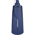 LifeStraw Peak Collapsible Squeeze Bottle Mountain Blue LSPSFMLMBWW 0,65l – Zboží Mobilmania