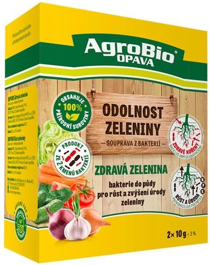 AgroBio ZDRAVÁ zelenina odolnost zeleniny 1x10 g + 1x10 g