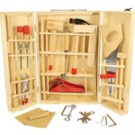 Bigjigs Malý kutil Kufřík s opravdovým nářadím JUNIOR – Sleviste.cz