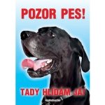 Grel Tabulka pozor pes německá doga – Sleviste.cz