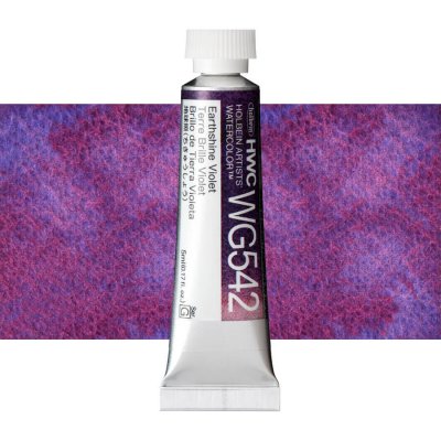 Holbein Granulating akvarelová barva 5 ml Earthshine Violet – Hledejceny.cz
