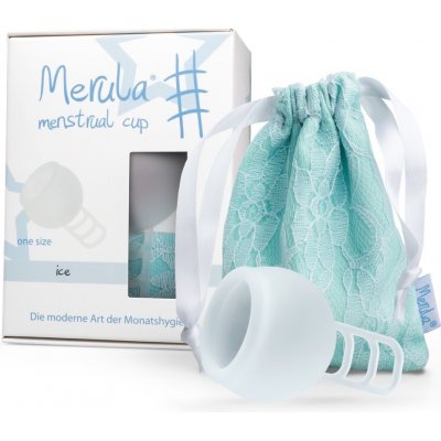 Merula Cup menstruační kalíšek pro ženy s nízkým čípkem Ice – Zboží Dáma