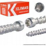 Vruty do dřeva Klimas Wkręt-Met 8 x 235 mm 50 ks – Hledejceny.cz