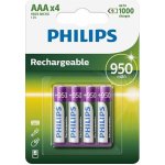 Philips AAA 950mAh 4ks R03B4A95/10 – Zboží Živě