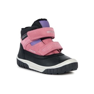 Geox kotníková obuv B Omar Girl Wpf B262LD 022FU C0922 black/fuchsia – Zboží Mobilmania