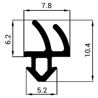 Trelleborg Těsnění do oken REHAU metráž – Hledejceny.cz