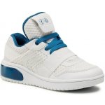 Geox dětské tenisky Xled Sneaker White/Petrol – Sleviste.cz