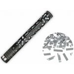 Vystřelovací konfety stříbrné 40 cm – Zboží Dáma