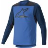 Cyklistický dres ALPINESTARS DROP 6.0 V2 L/S JERSEY MID BLUE/BLACK