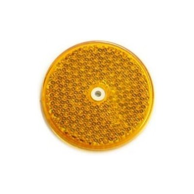 odrazka oranžová s otvorem uprostřed – Hledejceny.cz