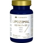 PHARMA ACTIV Lipozomal K2 MK7 + D3 forte 120 tobolek – Hledejceny.cz
