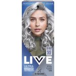 Schwarzkopf Live Ultra Bright or Pastel barva na vlasy Steel Silver 098 50 ml – Zboží Dáma