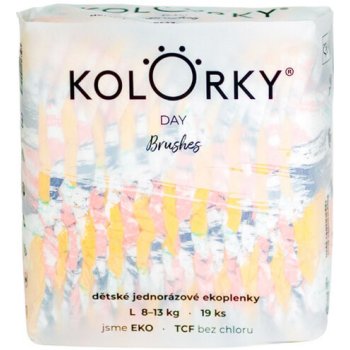 KOLORKY DAY štětce L 8-13 kg 19 ks