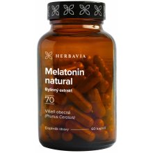 Herbavia.cz Melatonin natural přírodní produkt 60 kapslí