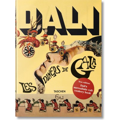Dali: Les Diners de Gala Va Salvador Dali Hardcover – Zboží Mobilmania
