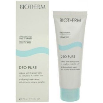 Biotherm Deo Pure Antiperspirant krém deodorant 75 ml