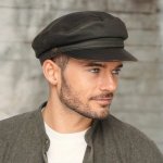 KRUMLOVANKA Hnědá kapitánka s kšiltem Ba-33444159-900 – Zboží Dáma