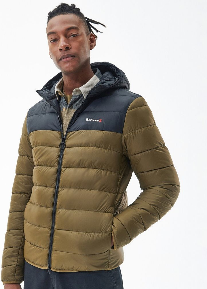 Barbour Kendle Baffle Quilted Beech