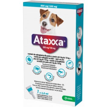 Ataxxa pro psy 4-10kg spot-on 1x1ml