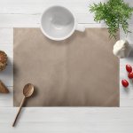 Biante Sametové prostírání Velvet Premium SVP-042 Béžovohnědé 35x45 cm – Zboží Mobilmania