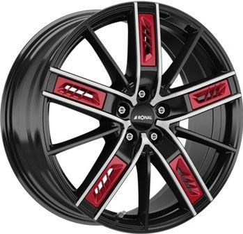 Ronal R67 8,5x20 5x114,3 ET35 red right