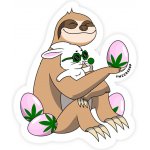 WeedShop Samolepka velikonoční Lenochod 2 – Zboží Dáma