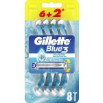 Gillette Blue3 Cool 8 ks – Hledejceny.cz