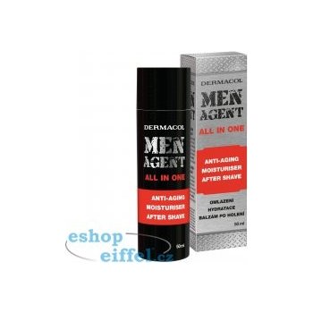 Dermacol Men Agent Omlazující krém, gel balzám po holení 50 ml