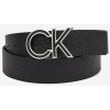 Pásek Calvin Klein Černý pánský kožený pásek