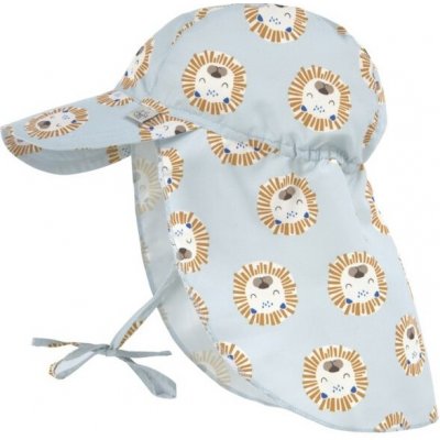 Lässig Sun Protection Flap Hat Lion Powder Blue