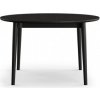 Jídelní stůl Expand dining table černý dub ø 120 cm, v. 73 cm Northern