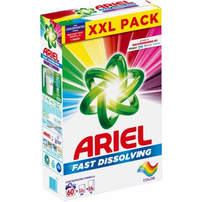 Ariel Color Prací prášek Box 60 PD 3,3 kg – Zbozi.Blesk.cz