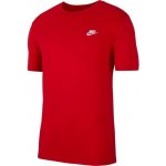 Nike NSW CLUB TEE 413724430 red white – Sleviste.cz