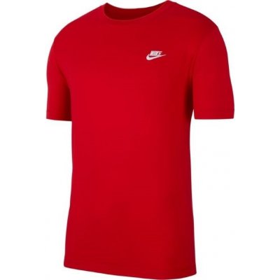 Nike NSW CLUB TEE 413724430 red/white