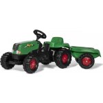 Rolly Toys Šlapací traktor Rolly Kid s vlečkou zelená – Zboží Dáma