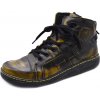 Dámské kotníkové boty Kacper dámská zimní kotníková obuv 4-6442 žlutá