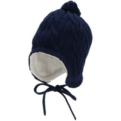 zimní čepice Sterntaler 4701755/300 tmavě modrá – Zboží Dáma