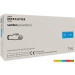 Mercator Medical Santex Jednorázové latexové pudrované bílé 100 ks – Zboží Dáma