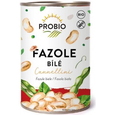 Probio Fazole bílé Cannelliny sterilované BIO 400 g – Zboží Dáma