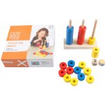 Toys for Life rozvojová hra navlékání kroužků na tyčky – Zboží Mobilmania