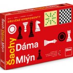 Šachy, dáma, mlýn - Dino – Hledejceny.cz