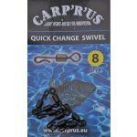 Carp’R’Us Obatlíky s koužkem Ring Swivel vel.8 – Zboží Dáma