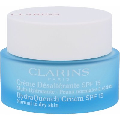Clarins Hydraquench Cream SPF 15 denní krém na všechny typy pleti 50 ml