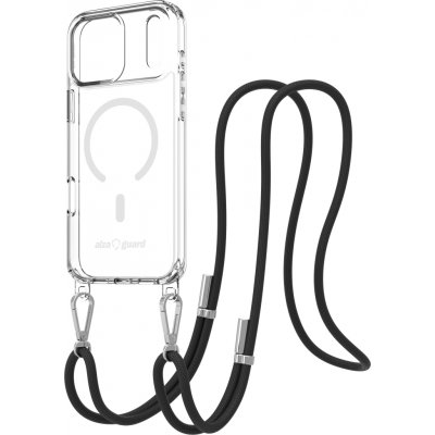 AlzaGuard Luxe Detach Lanyard Case Compatible with MagSafe iPhone 17 Max černý AGD PCLM479Bv2 – Zboží Živě