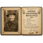 Bezvadary.cz | Retro knížka správného myslivce s vlastní fotografiíA5 21x15cm rp15 – Zboží Mobilmania