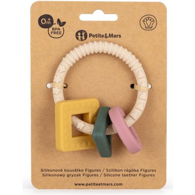 Petite & Mars kousátko silikonové Figures Desert sand – Zboží Mobilmania